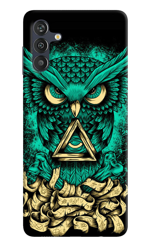 Green Owl Samsung M13 4G Back Cover