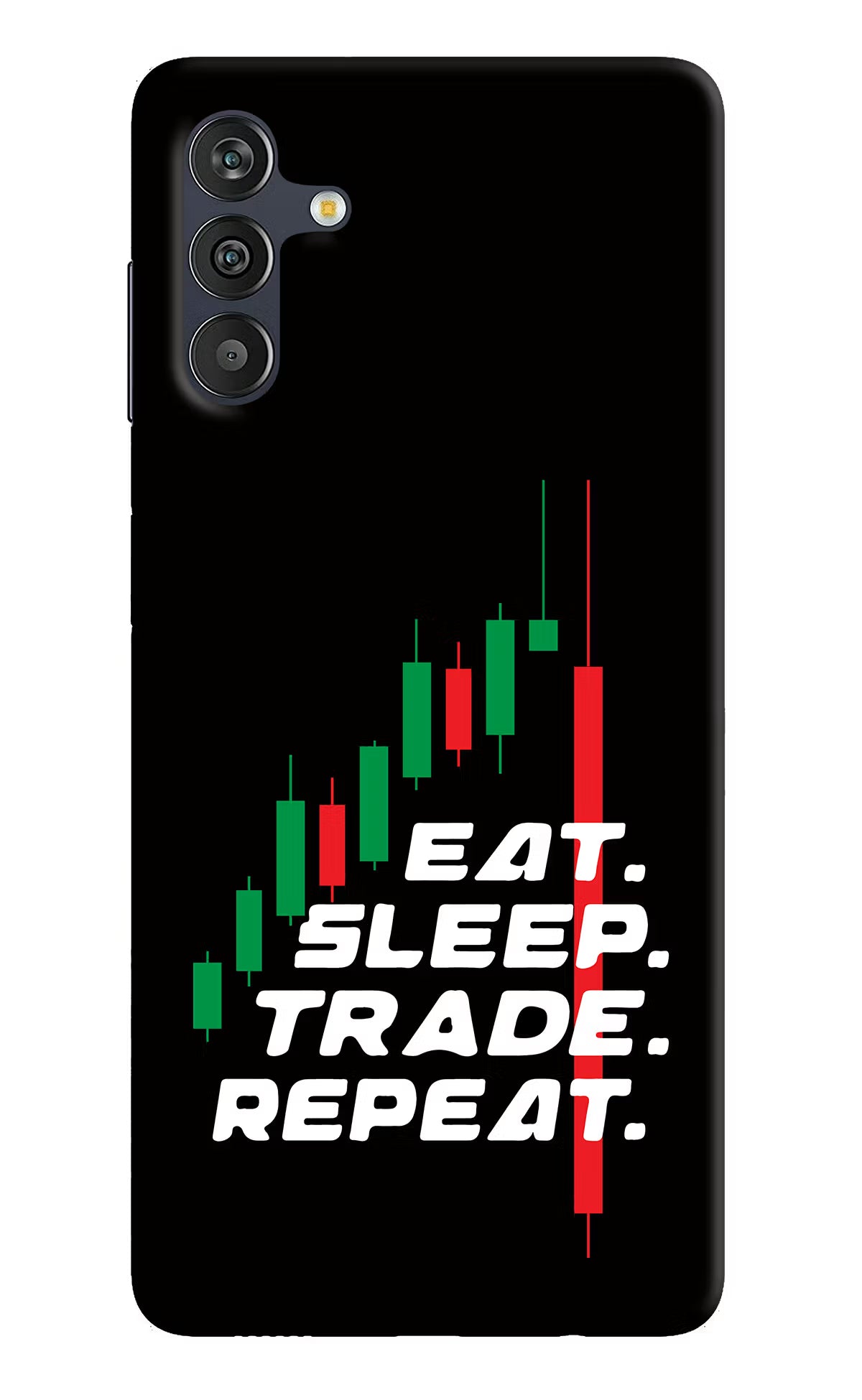 Eat Sleep Trade Repeat Samsung M13 4G Back Cover