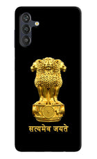 Satyamev Jayate Golden Samsung M13 4G Back Cover