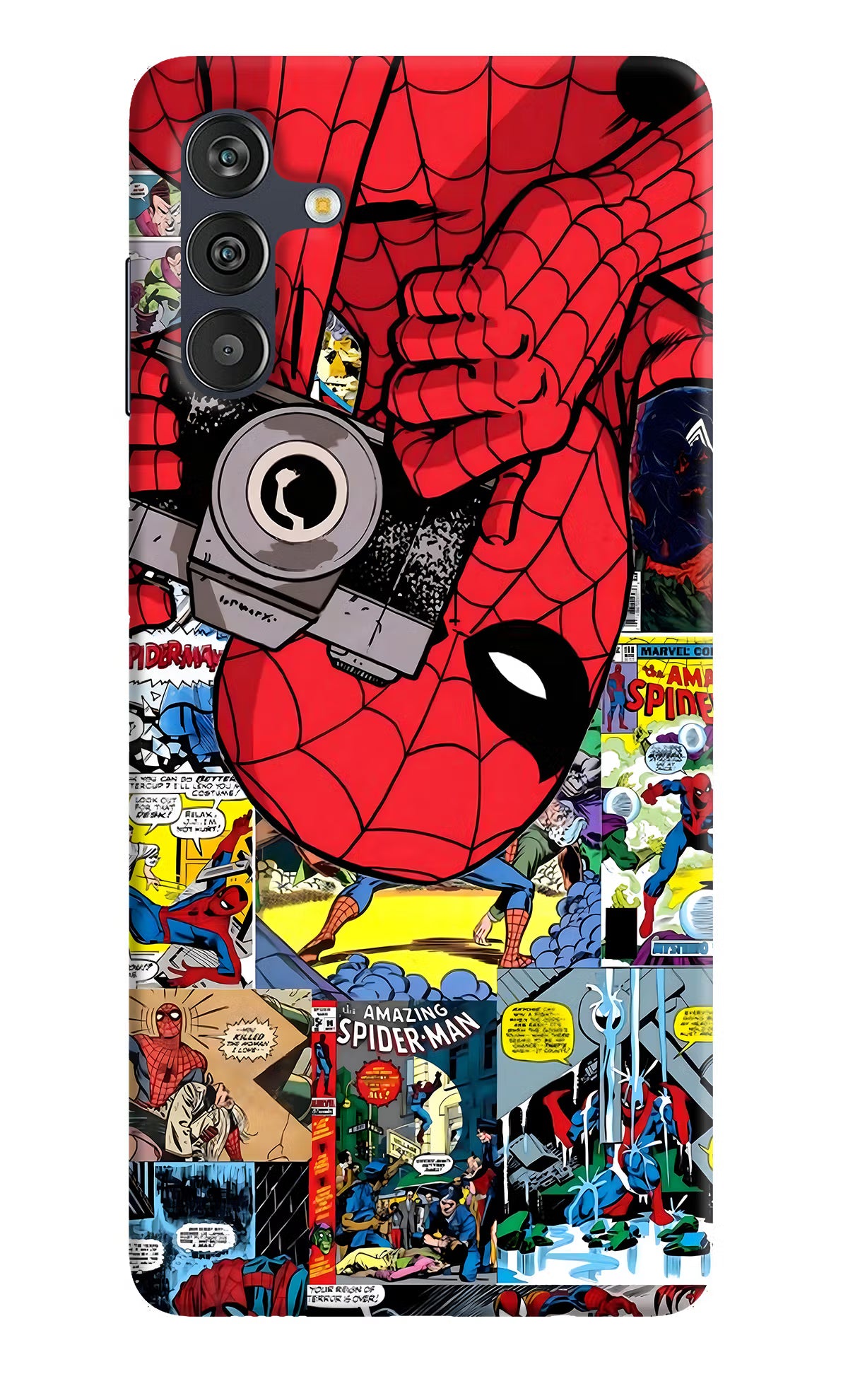 Spider Man Samsung M13 4G Back Cover
