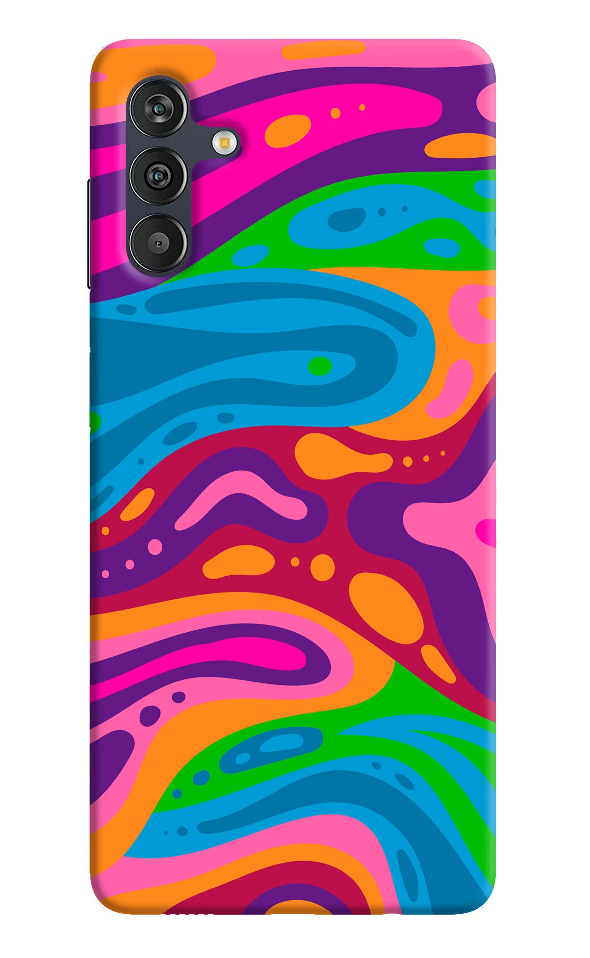 Trippy Pattern Samsung M13 4G Back Cover