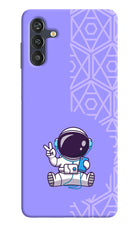 Cute Astronaut Chilling Samsung M13 4G Back Cover