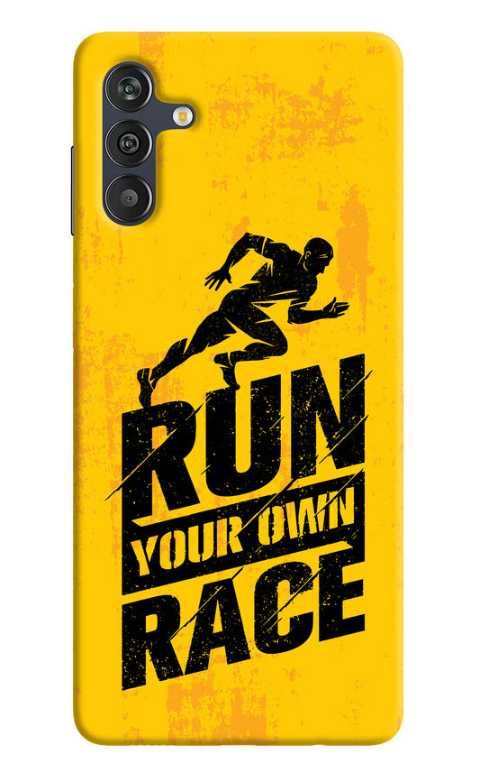 Run Your Own Race Samsung M13 4G Back Cover