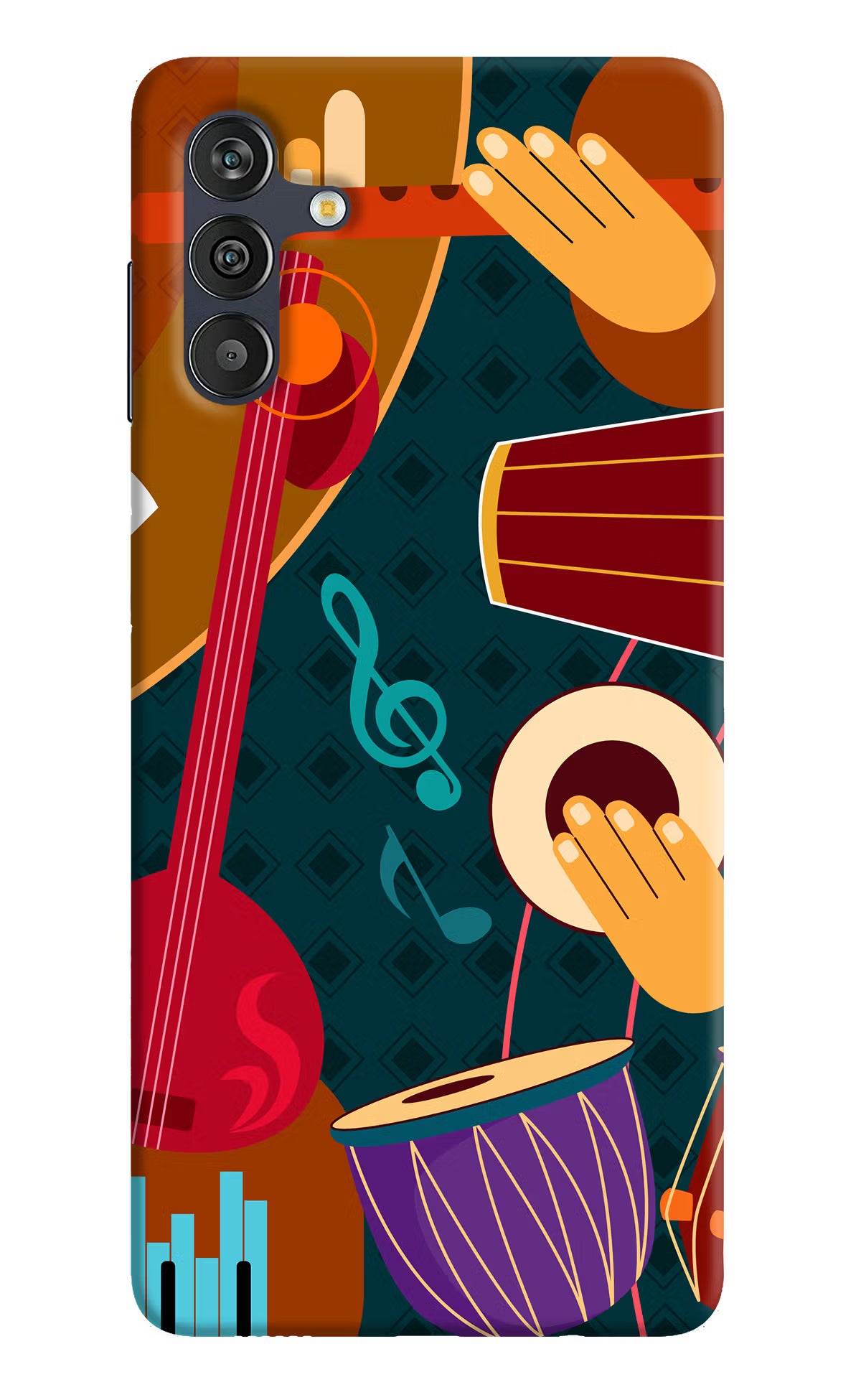 Music Instrument Samsung M13 4G Back Cover