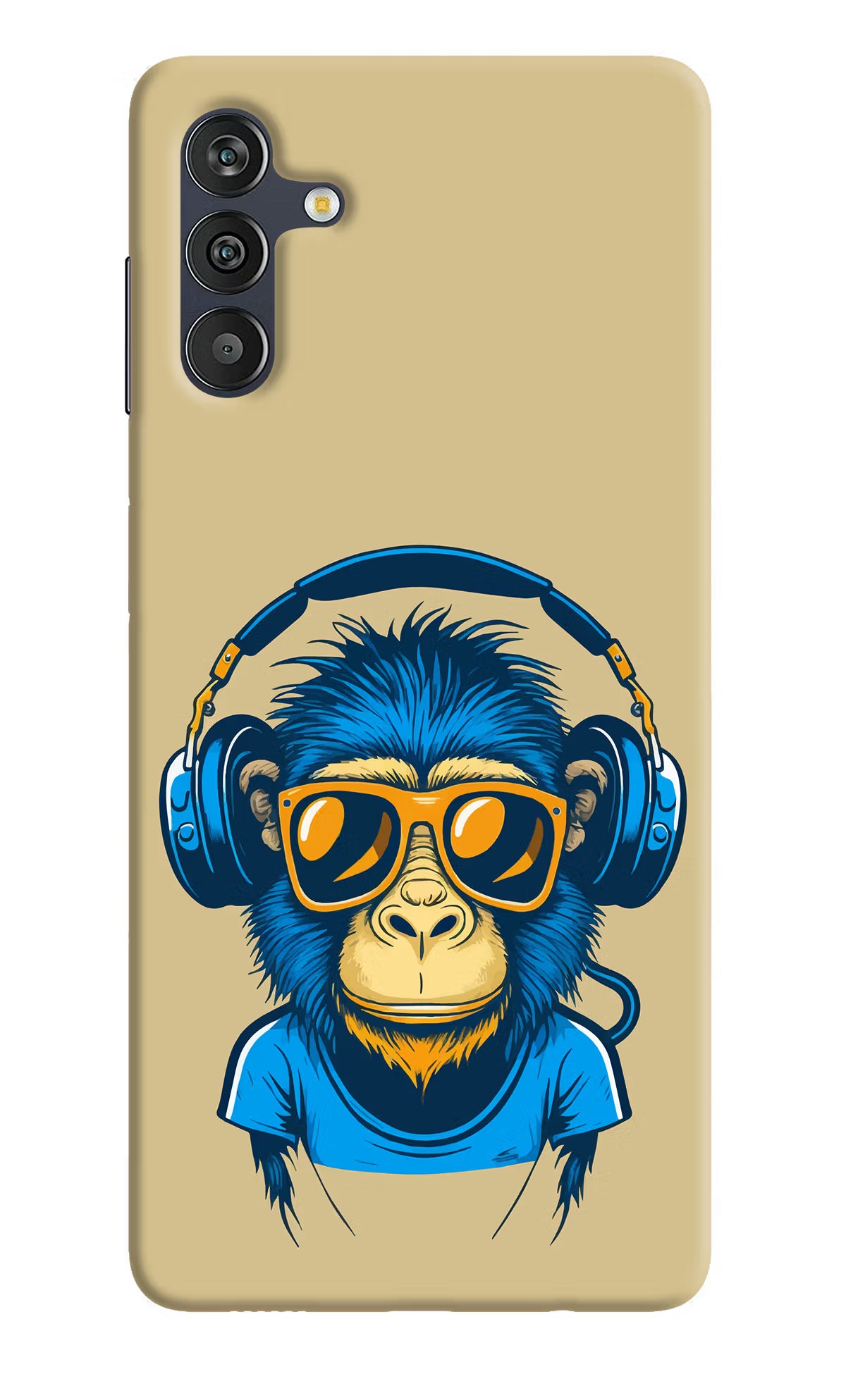 Monkey Headphone Samsung M13 4G Back Cover