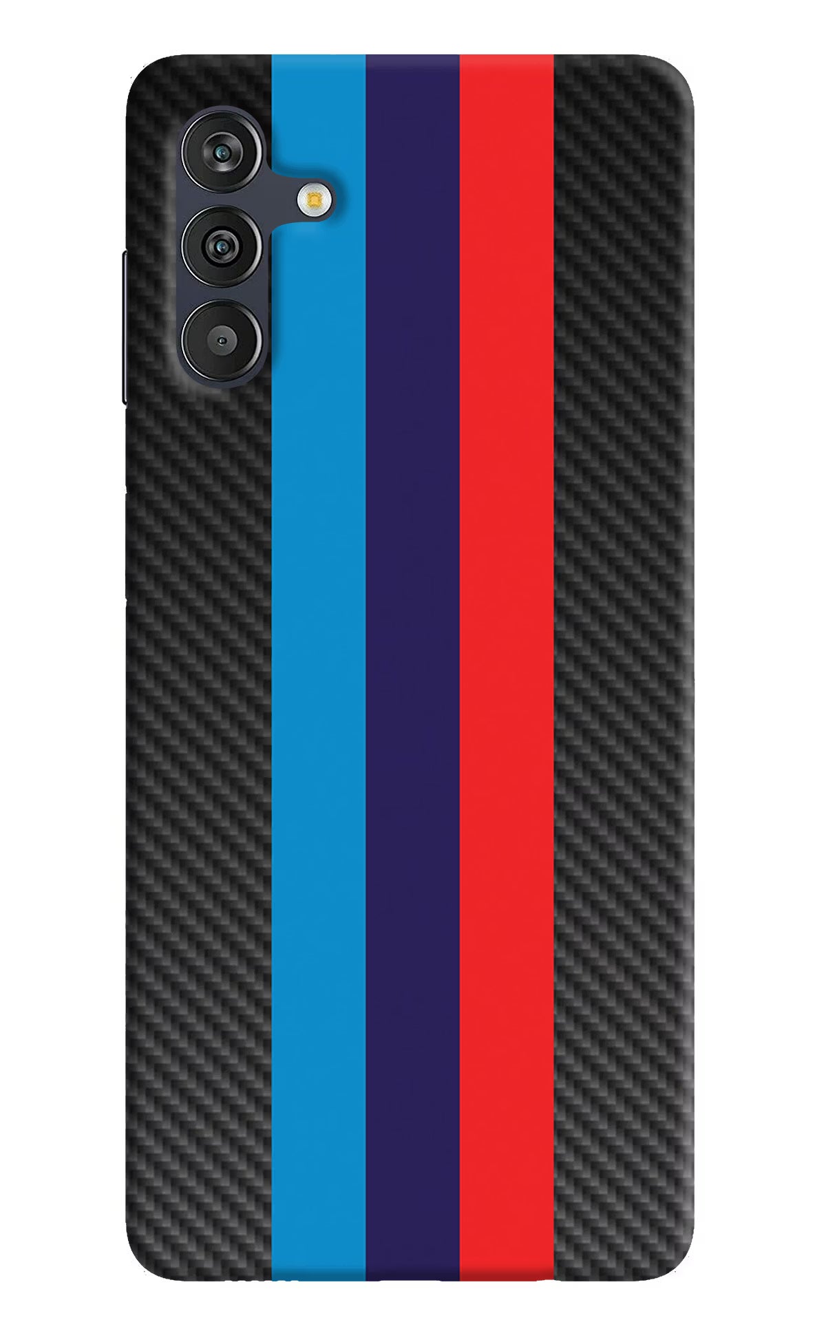 BMW Stripes Pattern Samsung M13 4G Back Cover