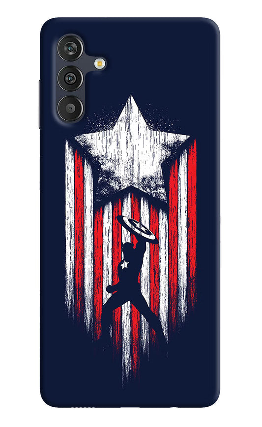 Captain America Marvel Art Samsung M13 4G Back Cover