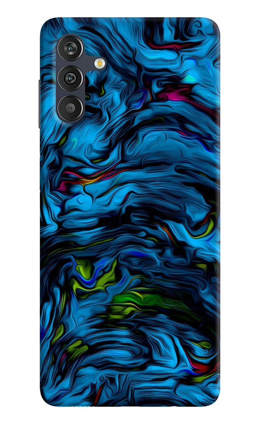 Dark Blue Abstract Samsung M13 4G Back Cover