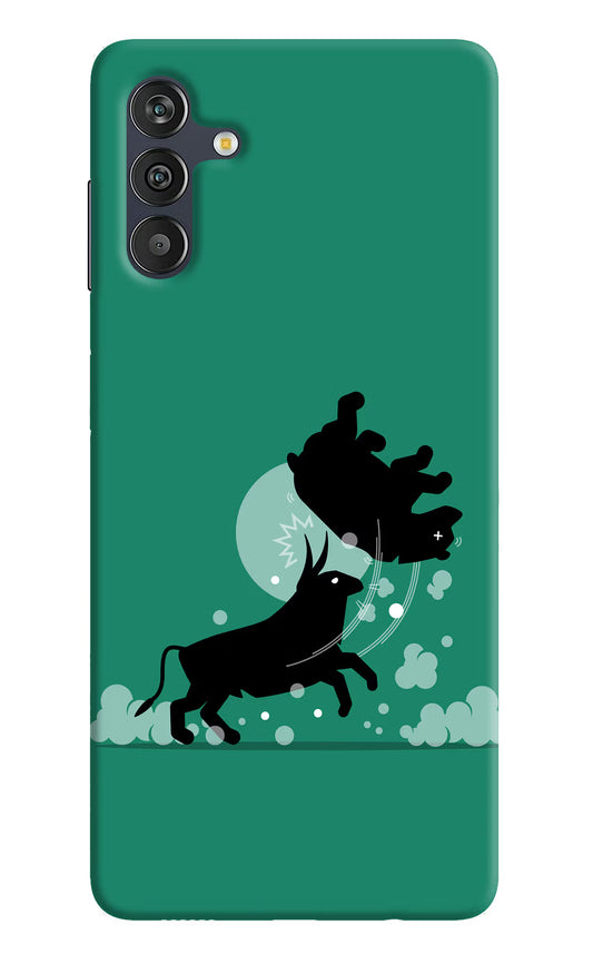 Bull Conqueror Samsung M13 4G Back Cover