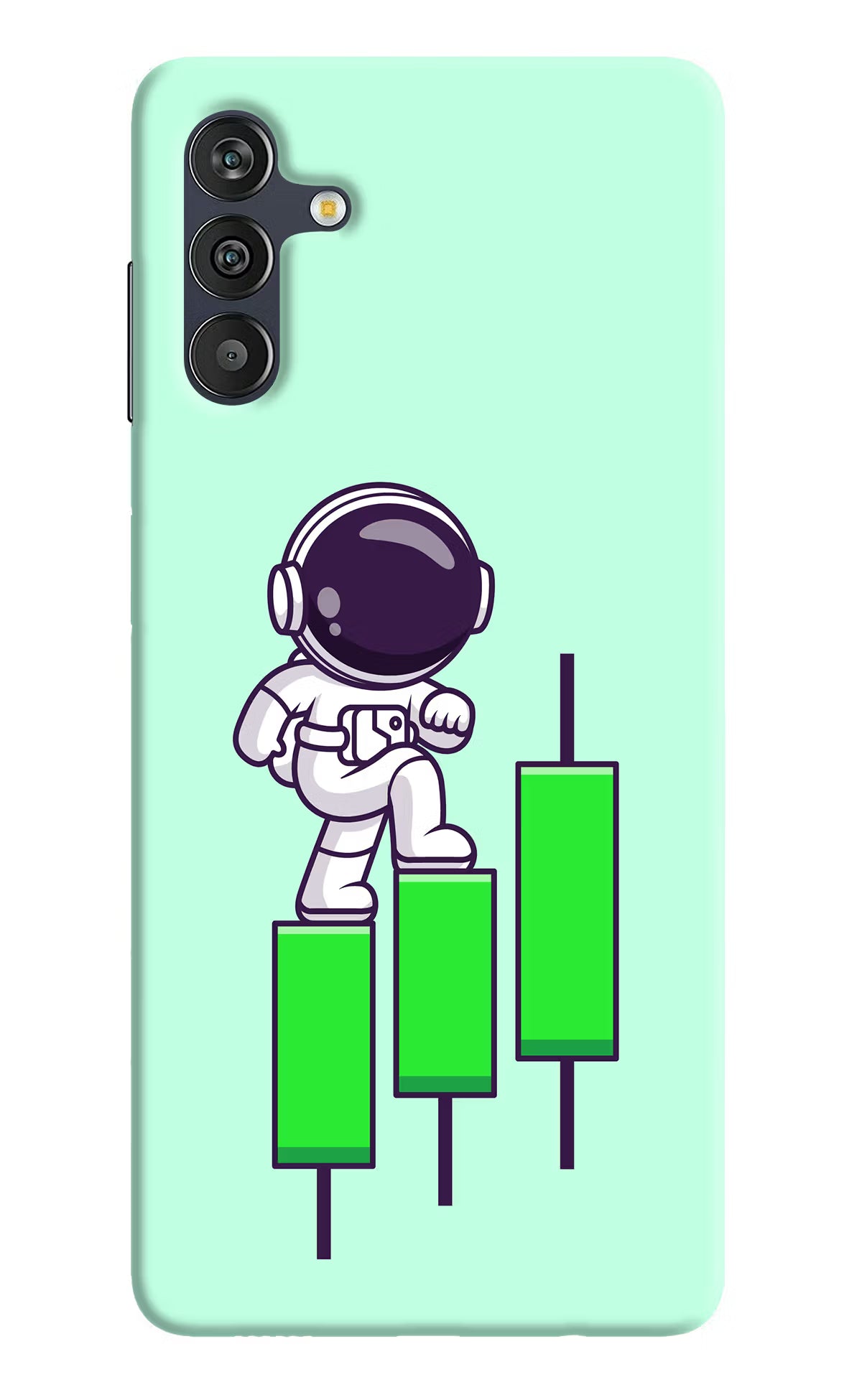 Astronaut Trader Samsung M13 4G Back Cover