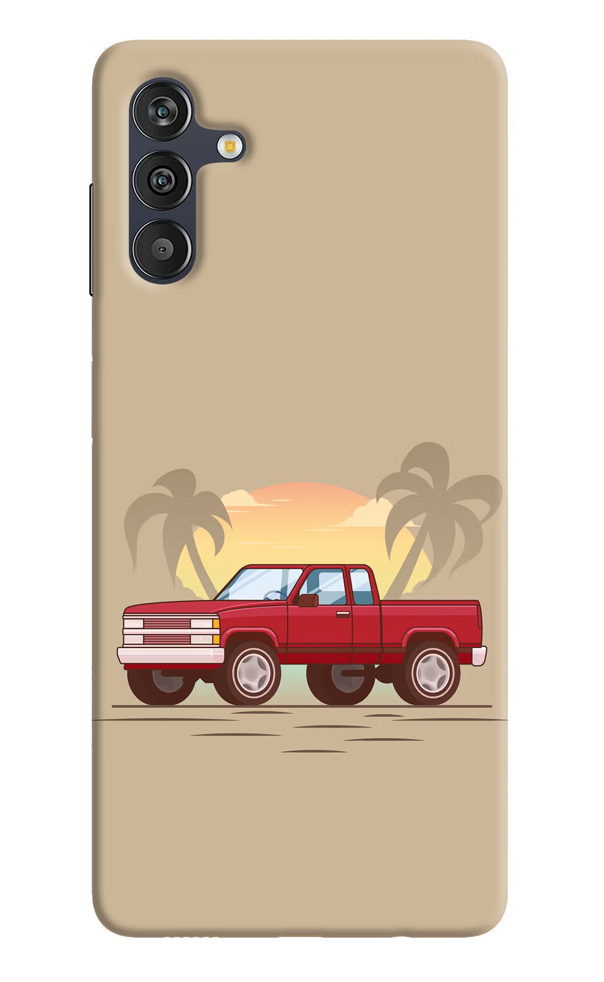 Desert Classic Drive Samsung M13 4G Back Cover