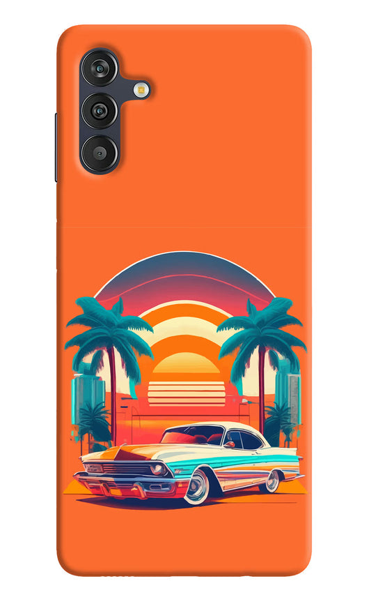 Palm Drive 80s Samsung M13 4G Back Cover