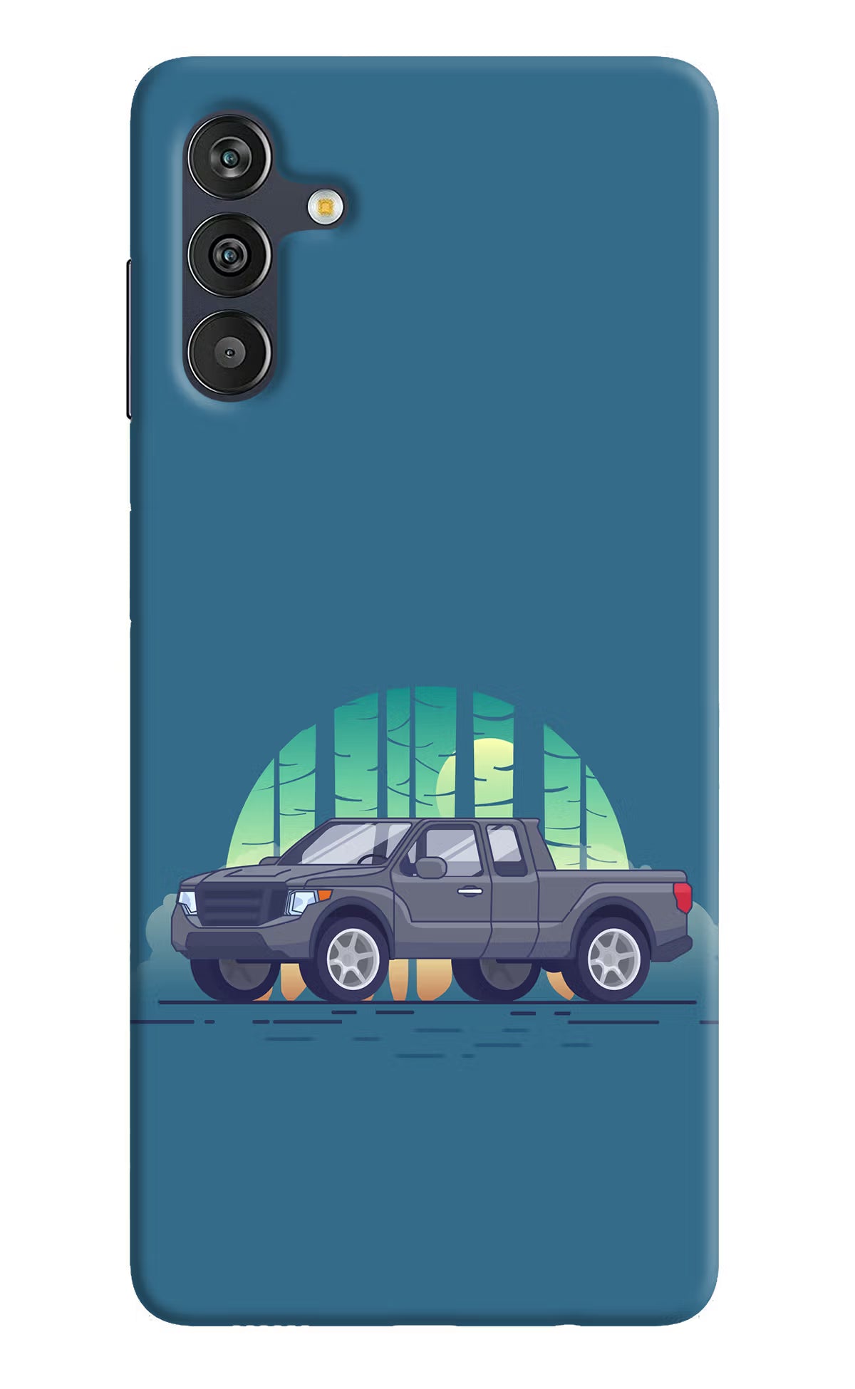Retro Garage Vibe Samsung M13 4G Back Cover