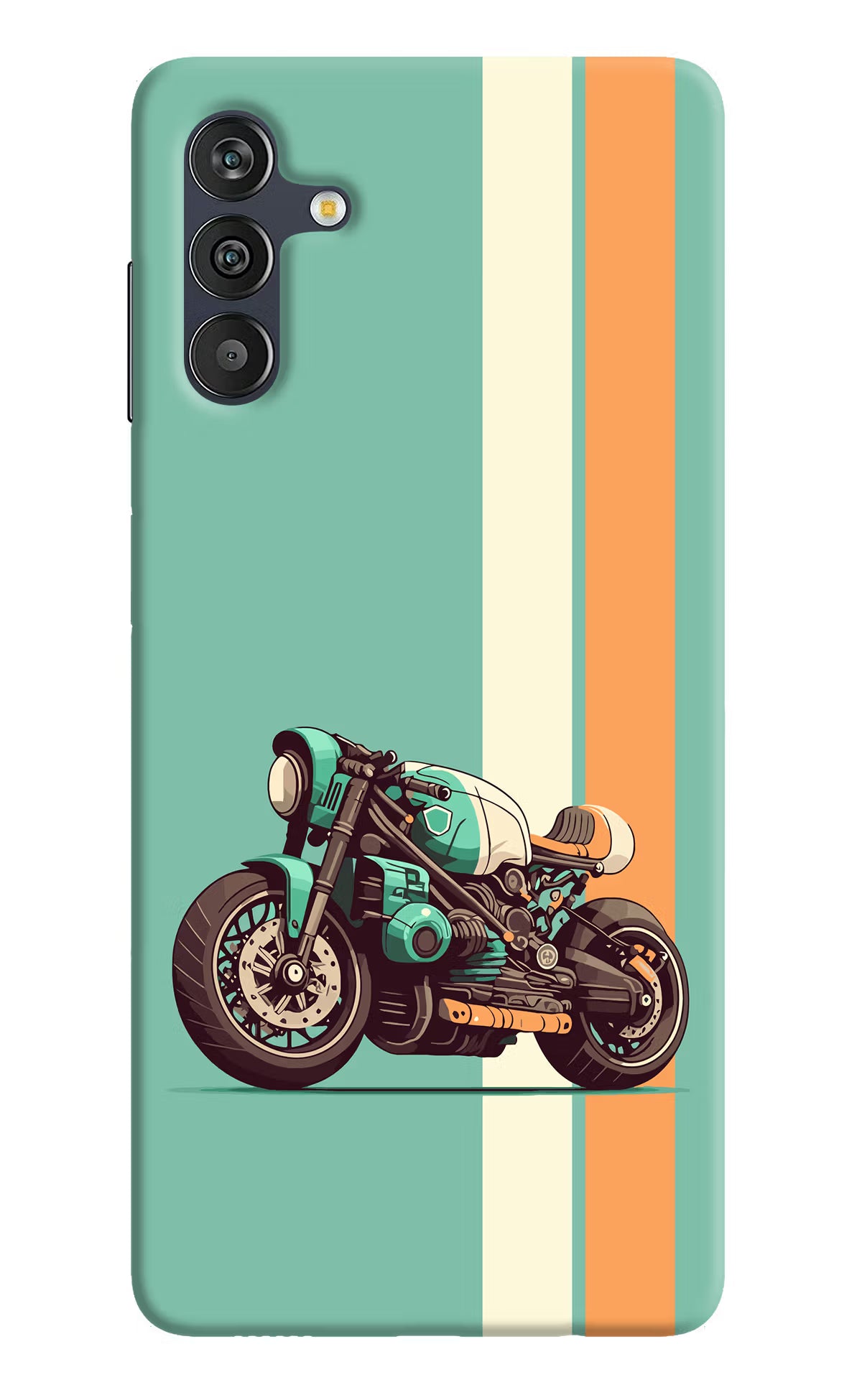Striped Moto Drift Samsung M13 4G Back Cover