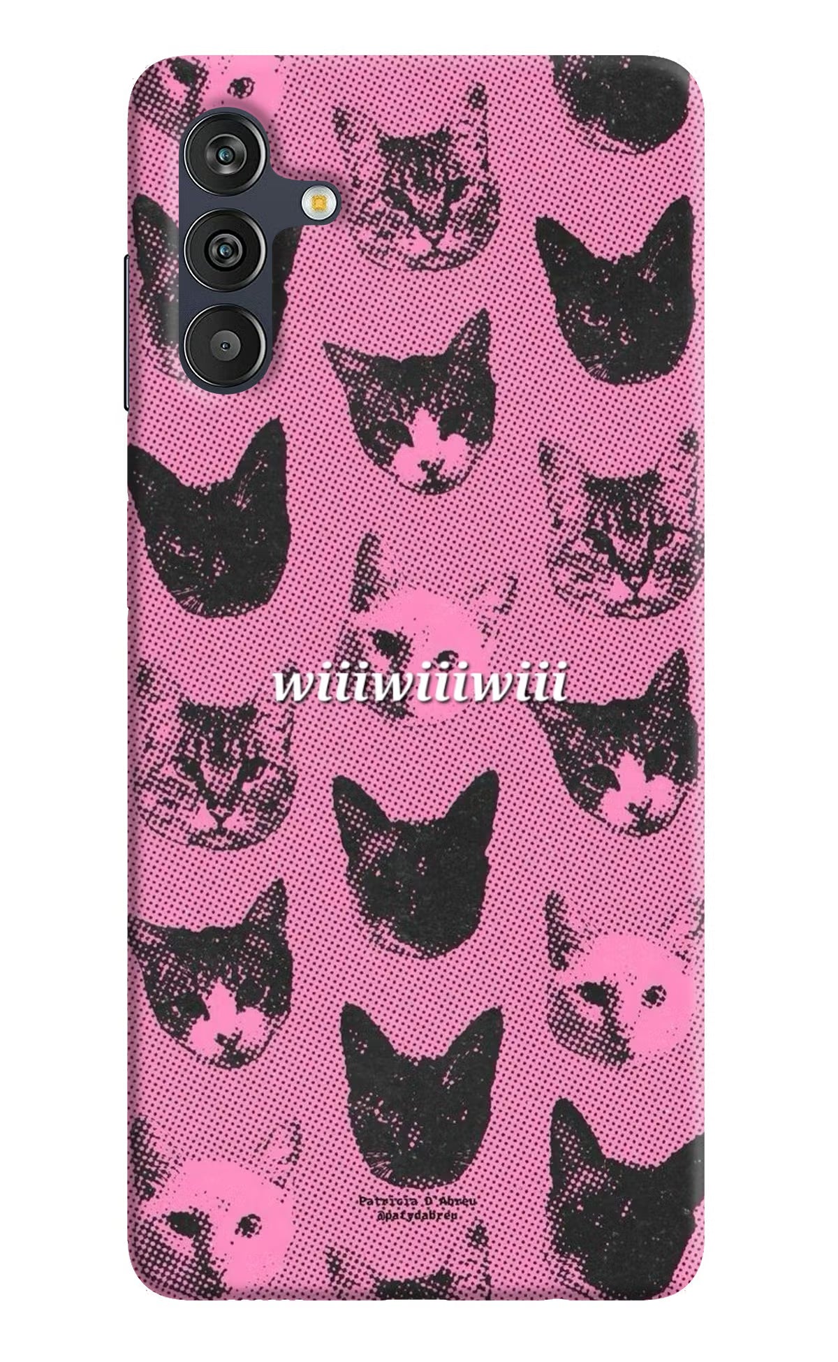 Pink Cats Samsung M13 4G Back Cover