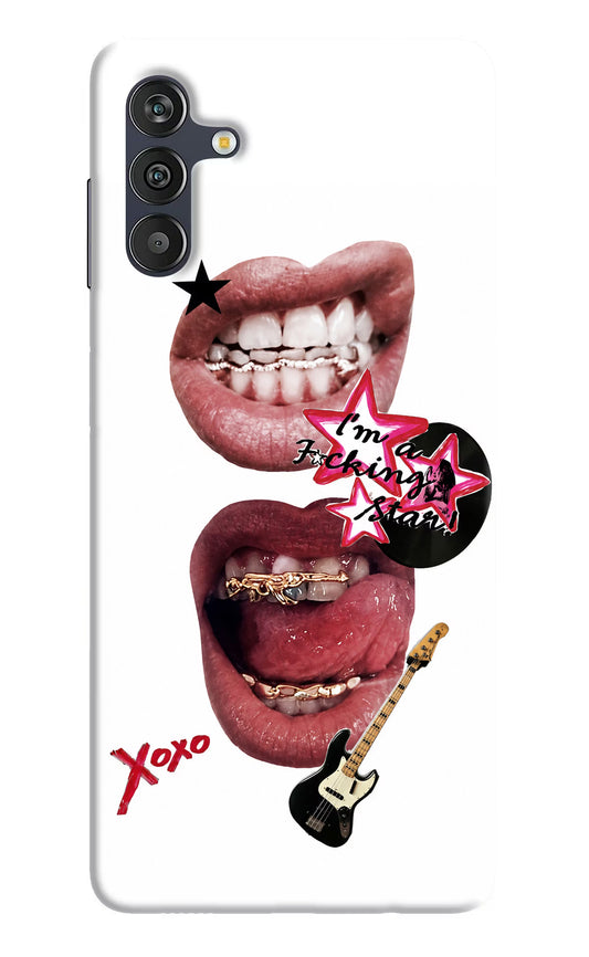 Rockstar Samsung M13 4G Hard Case Back Cover by Casekaro
