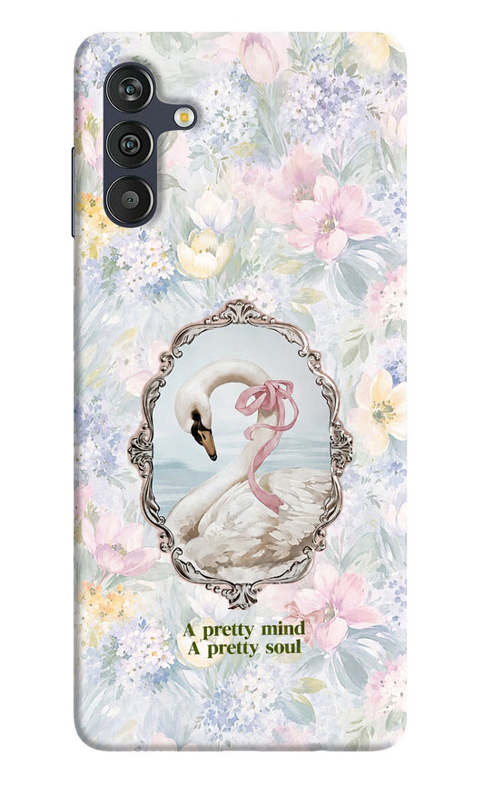 Pretty Mind Pretty Soul Samsung M13 4G Hard Case Back Cover by Casekaro