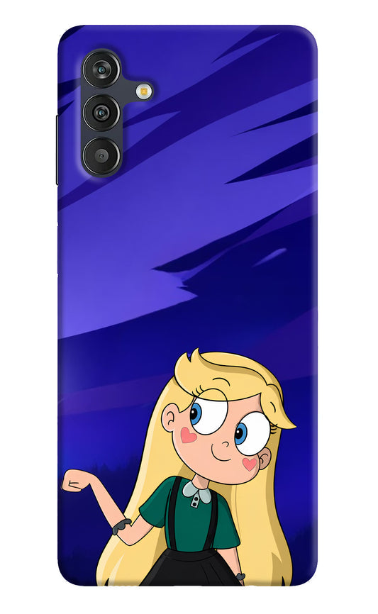 Star Glow Samsung M13 4G Hard Case Back Cover by Casekaro