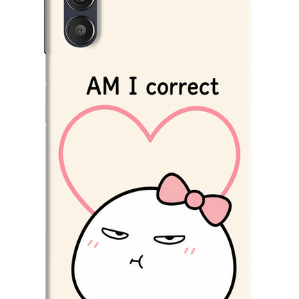 Always Right Samsung M13 4G Hard Case Back Cover by Casekaro