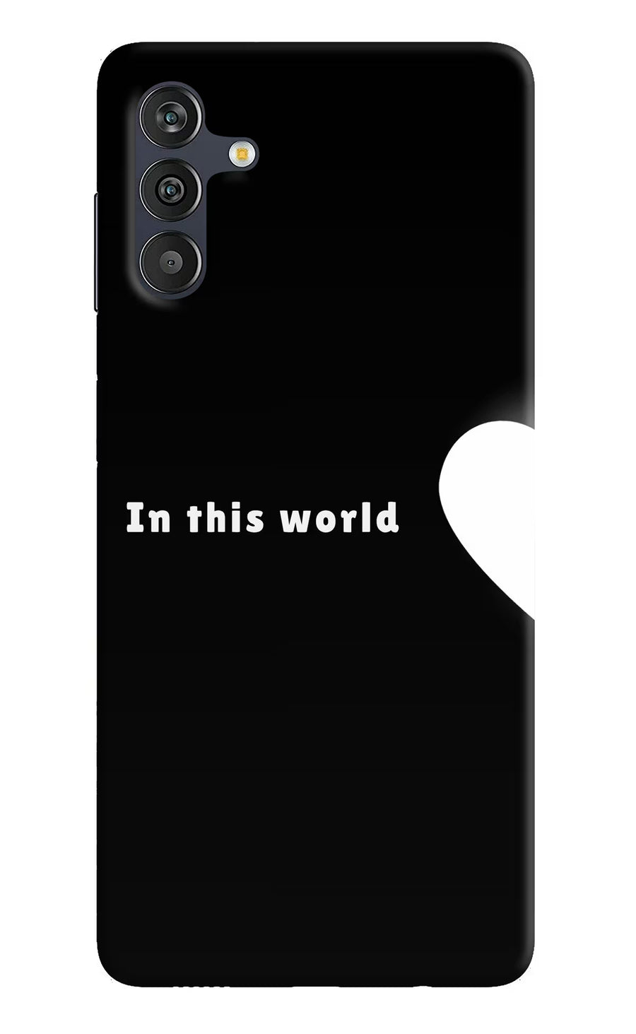 This World Samsung M13 4G Back Cover, Hard case