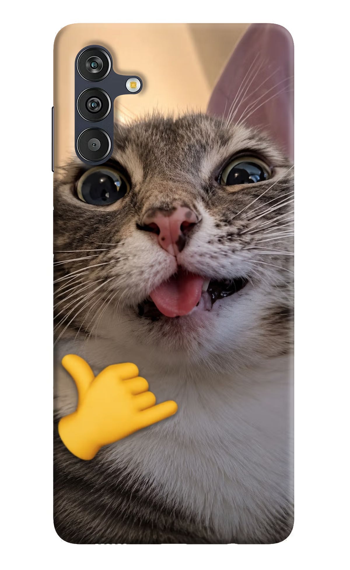 Silly Cat Call Samsung M13 4G Back Cover