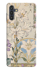 White Lily Samsung M13 4G Back Cover