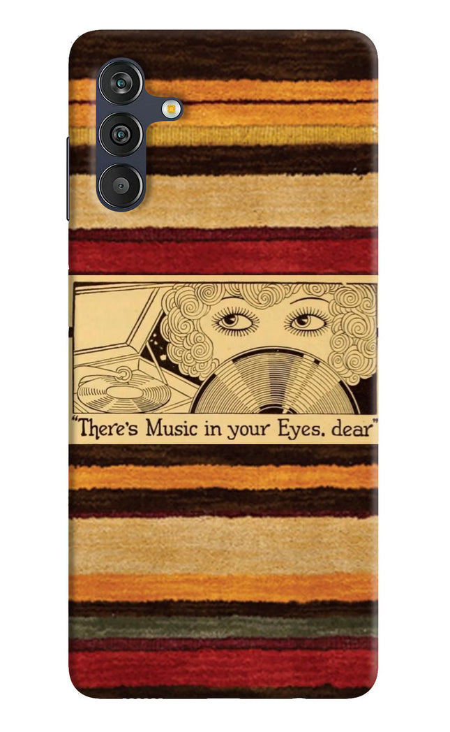 Vinyl Stripes Samsung M13 4G Hard Case Back Cover by Casekaro