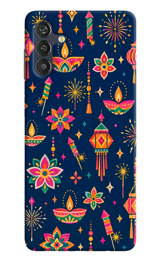 Festive Pop Samsung M13 4G Hard Case Back Cover by Casekaro