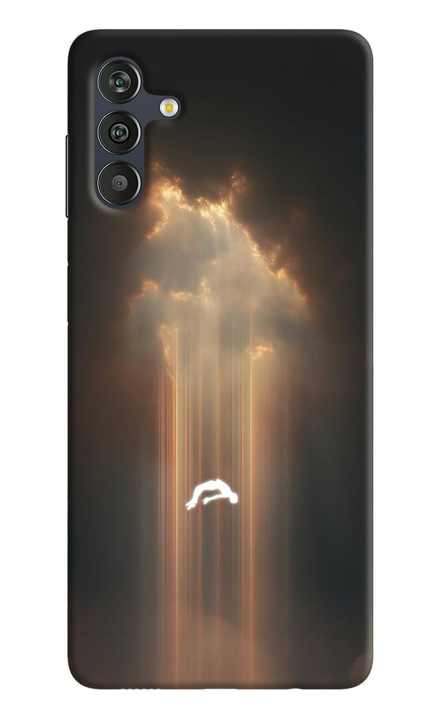 Heavenly Beam Samsung M13 4G Hard Case Back Cover by Casekaro