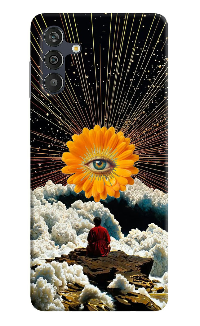 Cosmic Flower Samsung M13 4G Hard Case Back Cover by Casekaro