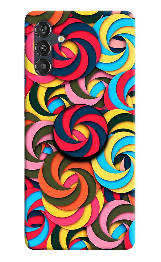 Spiral Pattern Samsung M13 4G Pop Case
