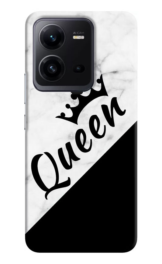 Queen Vivo V25 5G Hard Case Back Cover by Casekaro