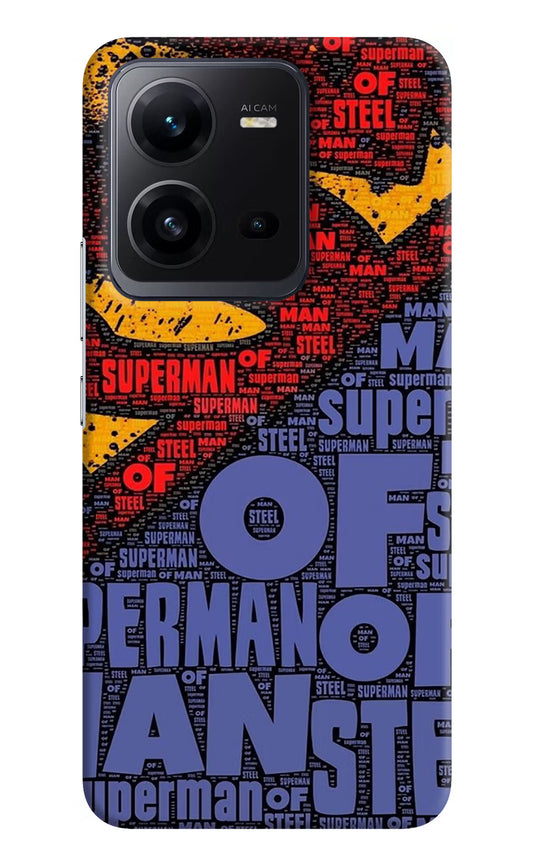 Superman Vivo V25 5G Hard Case Back Cover by Casekaro