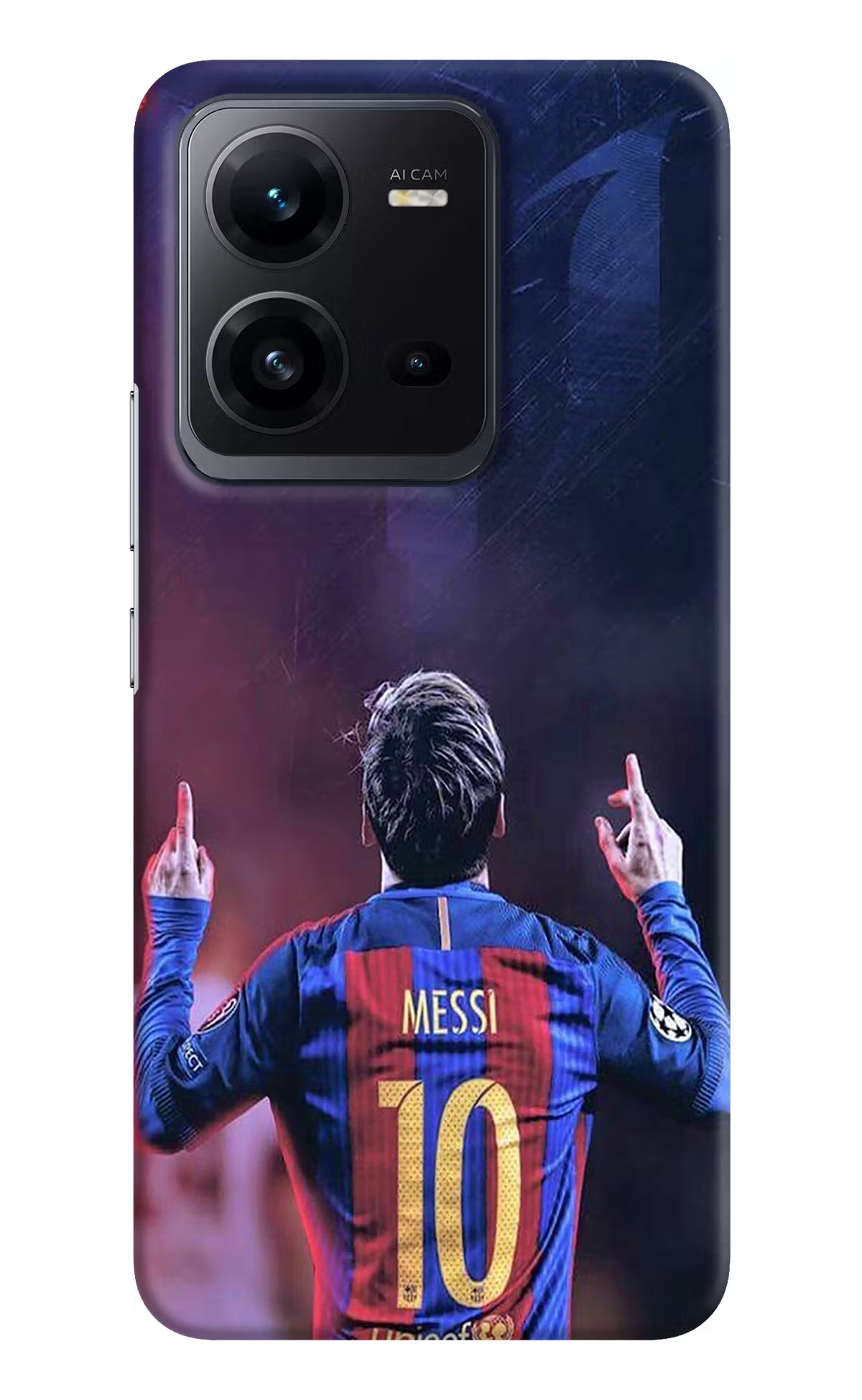 Messi Vivo V25 5G Hard Case Back Cover by Casekaro