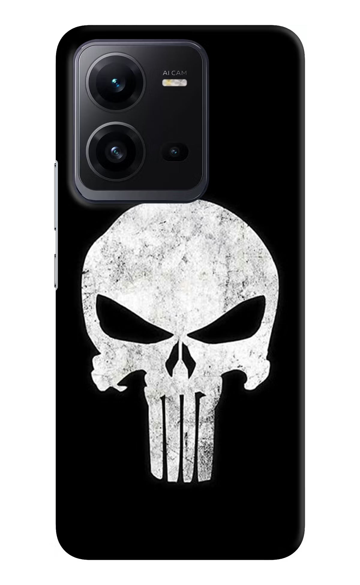Punisher Skull Vivo V25 5G Hard Case Back Cover by Casekaro