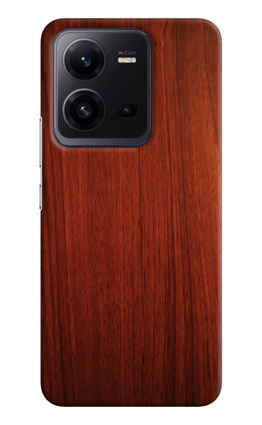 Wooden Plain Pattern Vivo V25 5G Hard Case Back Cover by Casekaro