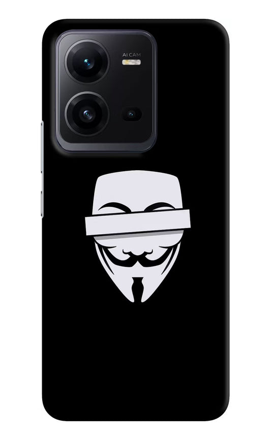 Anonymous Face Vivo V25 5G Hard Case Back Cover by Casekaro