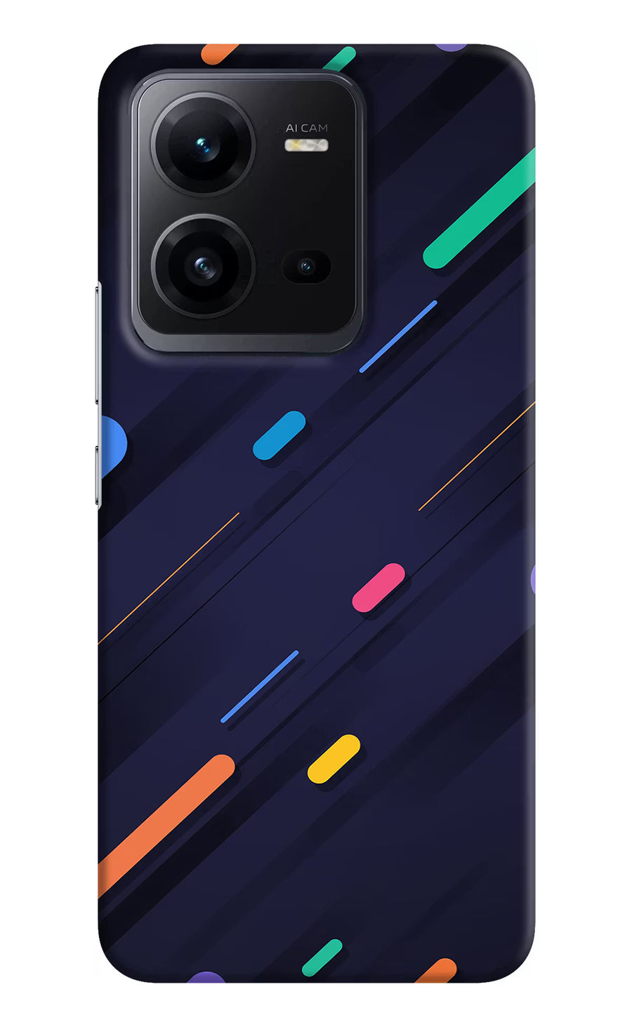 Abstract Design Vivo V25 5G Back Cover, Hard case