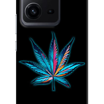 Weed Vivo V25 5G Hard Case Back Cover by Casekaro