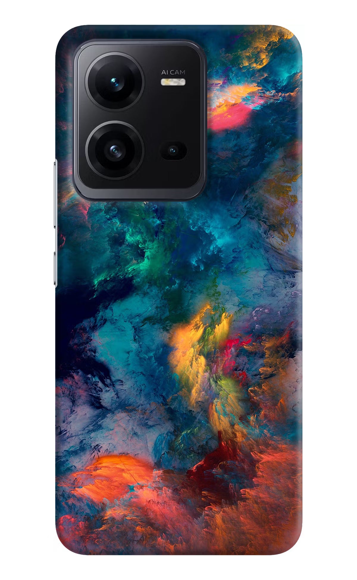 Artwork Paint Vivo V25 5G Hard Case Back Cover by Casekaro