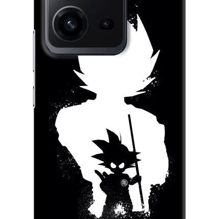 Goku Shadow Vivo V25 5G Hard Case Back Cover by Casekaro
