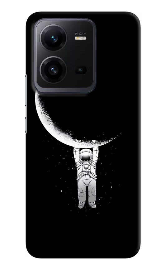 Moon Space Vivo V25 5G Hard Case Back Cover by Casekaro