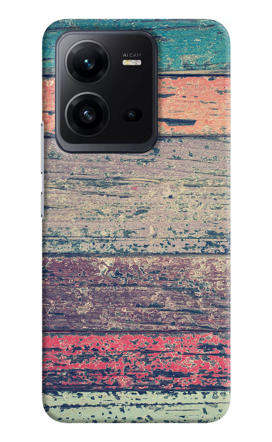 Colourful Wall Vivo V25 5G Hard Case Back Cover by Casekaro