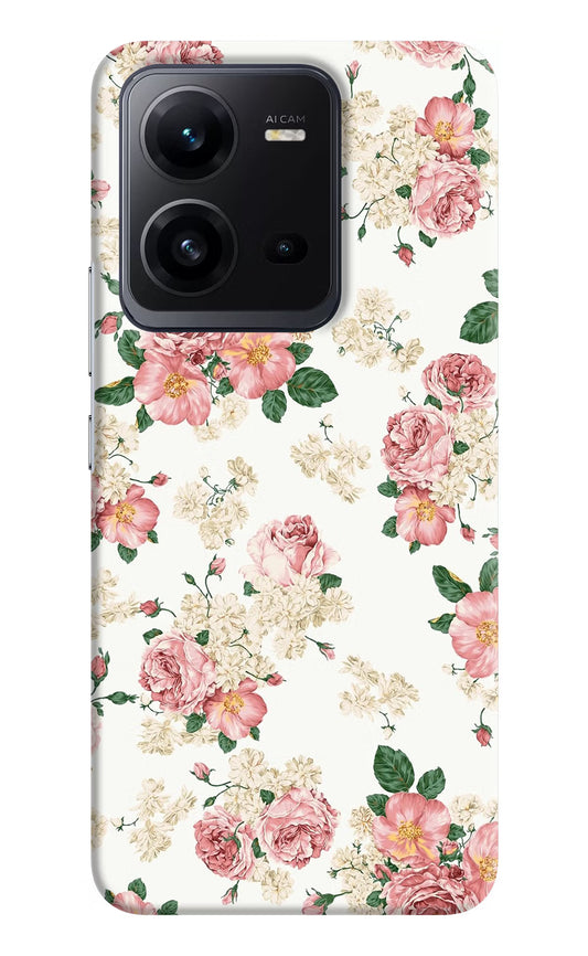 Flowers Vivo V25 5G Hard Case Back Cover by Casekaro