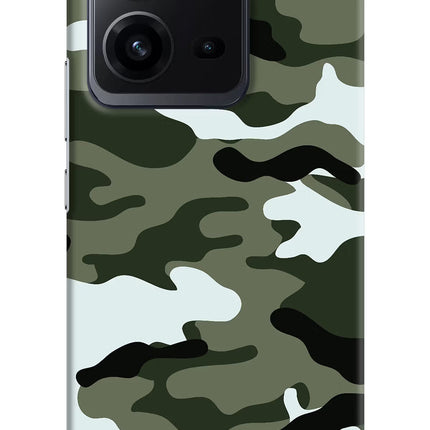 Camouflage Vivo V25 5G Hard Case Back Cover by Casekaro