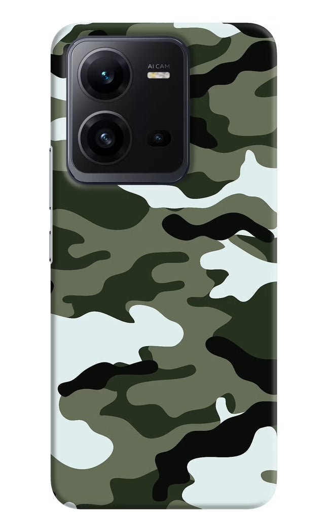 Camouflage Vivo V25 5G Hard Case Back Cover by Casekaro