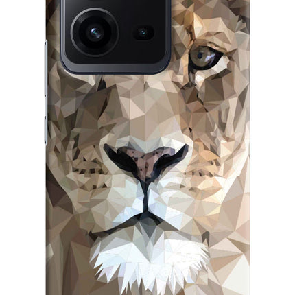 Lion Art Vivo V25 5G Hard Case Back Cover by Casekaro