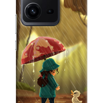 Rainy Day Vivo V25 5G Hard Case Back Cover by Casekaro