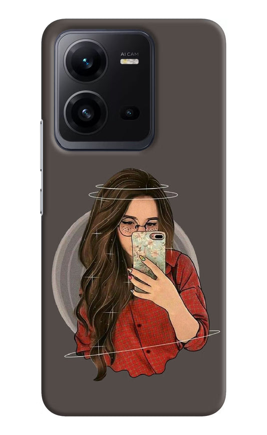 Selfie Queen Vivo V25 5G Hard Case Back Cover by Casekaro