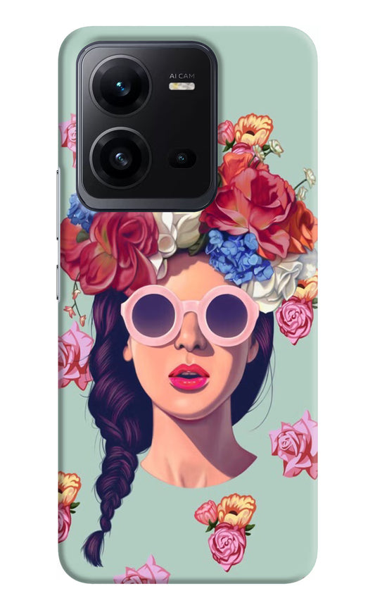 Pretty Girl Vivo V25 5G Hard Case Back Cover by Casekaro